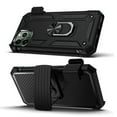 thumbnail image 3 of Military Grade Finger Loop Case with Belt Clip Holster for iPhone 13 Pro Max - Black, 3 of 11