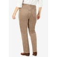 thumbnail image 2 of Woman Within Plus Size Petite Corduroy Straight Leg Stretch Pant, 2 of 3
