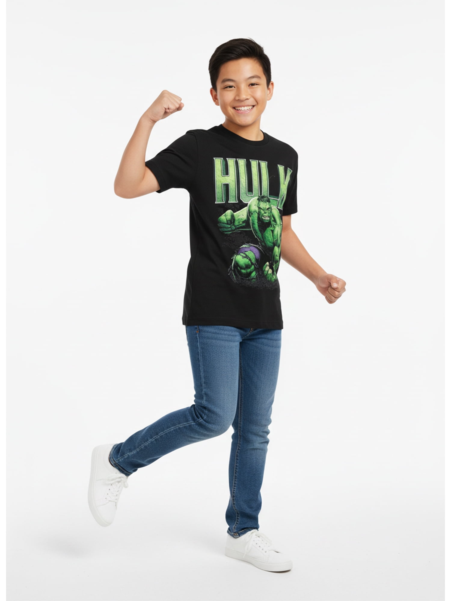 Marvel, Boys' & Big Boys' Graphic T-Shirt, Stone Hulk, Sizes 4-18