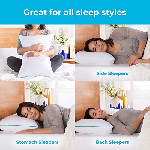 Linenspa shredded sale memory foam pillow