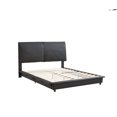 thumbnail image 5 of Harper & Bright Designs Full Size Platform Bed with Sensor Light, Full Platform Bed Frame with Upholstered Ergonomic Design Backrests Headboard, Black, 5 of 12