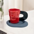 thumbnail image 5 of RuiJiao Silicone Coaster for Drinks - Heat-Resistant, High-Temperature, Round Shaped, Household Use for Coffee and Tea, 5 of 6