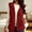 Red plus size fleece vest for women a1, variant on Bzdzmqm Womens Plus Size Hooded Fleece Vest Warm Winter Fall Casual Solid CoverUp Cozy Full Length Outerwear with Pockets Daily Wear, Black 3XL