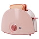 thumbnail image 1 of 1 juego de tostadora de simulación, juego de máquina para hacer pan falsa para niños pequeños, tostadora eléctrica pequeña segura de juguete, 1 of 2