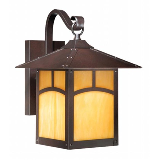 Vaxcel International TL-OWD090EB Mission II Applique Murale Extérieure de 9 Po - Bronze Expresso