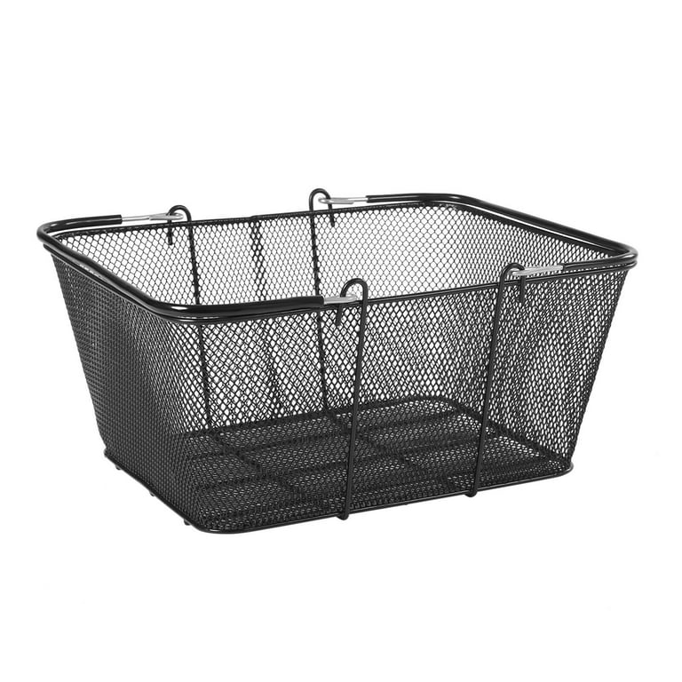 Miumaeov 12PCS Shopping Baskets with Handles and Stand Miumaeov 12PCS Shopping Baskets with Handles and Stand