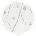 thumbnail image 3 of SAFAVIEH Montauk Cian Distressed Cotton Area Rug, Black/Ivory, 2' x 3', 3 of 5
