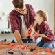 thumbnail image 5 of Juego de herramientas Zealous para niños pequeños, 45 unidades, con caja de herramientas y taladro de juguete, de 3 a 8 años, 5 of 7