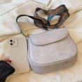 thumbnail image 3 of Bandolera Mujer PU Cuero Retro Sling Mujer Commute Gris, 3 of 9