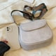 thumbnail image 3 of Bandolera Mujer PU Cuero Retro Sling Mujer Commute Gris, 3 of 8