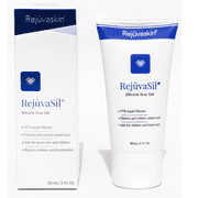 Rejuvaskin Rejuvasil Silicone Scar Gel – Scar Treatment for Surgical Scars for Face, Body, Burn, Keloids, and Acne Scar – Silicone Gel for Scars to Reduced the Appearance of Old & New Scar -30ml