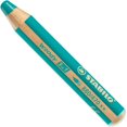 thumbnail image 3 of Multi-talented Pencil - STABILO Woody 3-in-1 - Blue Tones Box of 5 - Violet, Ultramarine, Blue, Cyan Blue & Turquoise + Sharpener, 3 of 5