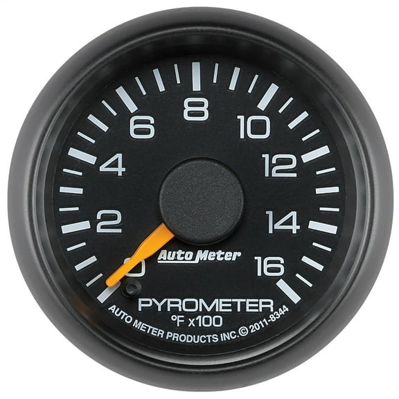AutoMeter 8344 Chevy Factory Match Electric Pyrometer Gauge Kit Fits select: 2001-2002,2004-2007 CHEVROLET SILVERADO