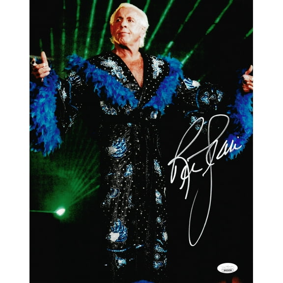 Ric Flair Autographed 11x14 Photo JSA 203588