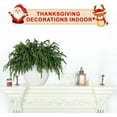 thumbnail image 4 of 12 Pcs Realistic Christmas Pine Branches Natural Droopy Soft Bendable Artificial Pine Stems Picks Lifelike Greenery Stems for Vases Cedar Wreaths Garland Outdoor Indoor Christmas Decorations, 4 of 8
