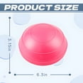 thumbnail image 2 of BESTSKY 2 Pcs Exercise Ball,6.3"*6.3"*3.15" Pregnancy Ball,Anti-Slip Texture Yoga Ball For Pregnancy,Pink, 2 of 7