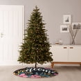 thumbnail image 6 of Bingfone Christmas Tree Skirt Mat Christmas Decoration Interior 48" -Floral Welcome Sign, 6 of 6