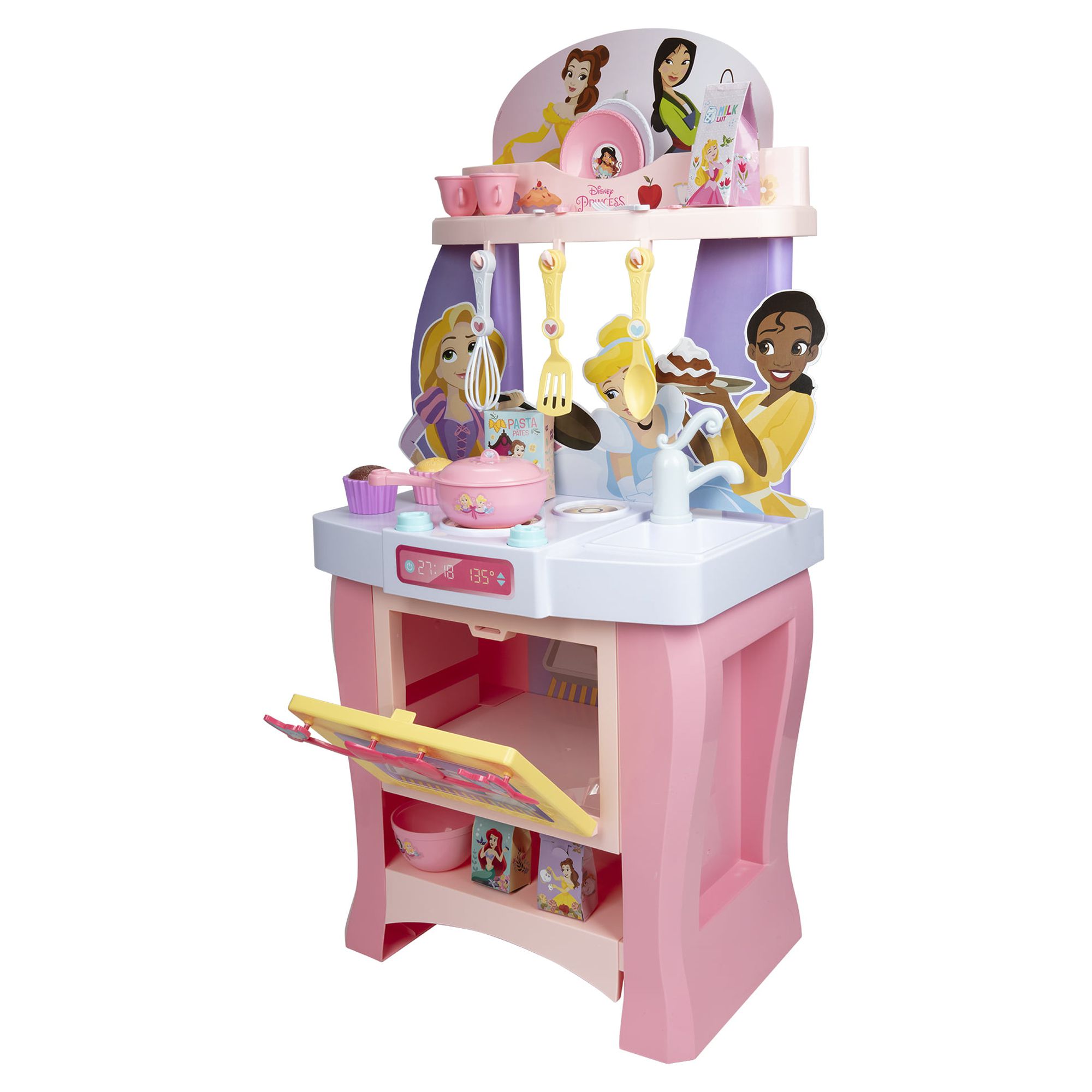 Disney Princess Play Kitchen Includes 20 Accessories, over 3 Feet Tall - image 4 of 6