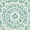 Ivory/Green, variant on SAFAVIEH Courtyard Josiah Floral Medallion Indoor/Outdoor Area Rug, Light Grey/Teal, 6'7" x 9'6"