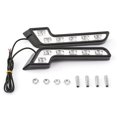 thumbnail image 1 of 2PCS 12V L Shaped Driving Lamp Daytime Running Fog Light Durable Waterproof Car Accessories, 1 of 7