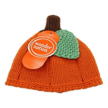 Wonder Nation Baby & Toddlers Pumpkin Hat