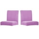 thumbnail image 1 of Advancent Paquete de 2 fundas sólidas para sillas de comedor, funda protectora Universal para muebles de oficina, Protector exterior, funda giratoria, Decoración del hogar Violeta Advancent HA012490-08, 1 of 5