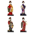 thumbnail image 4 of Muñeca kimono Geisha Cocina Restaurante Decoración Adorno Muñeca kimono de 9 pulgadas, 4 of 6