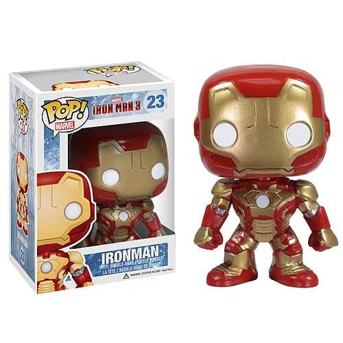 Funko POP! Marvel: Iron Man 3 - Iron Man - Walmart.com