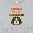 thumbnail image 4 of Inktastic Bernedoodle Dog Lover Girls Baby Dress, 4 of 5
