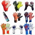 thumbnail image 2 of Soccer Goalkeeper Gloves Silicone Palm Anti-Slip Washable Size 8 Black, 2 of 10