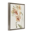 thumbnail image 2 of Stupell Industries Transitional Peach Orchid in Bloom Brown Floating Frame Canvas Art, 25 x 31, by Victoria Barnes, 2 of 8