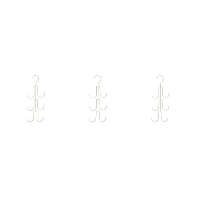 Wosthever Monederos Bolsos Perchero Gancho para colgar Ropa Sombreros Cinturones Bufanda Titular Metal Fuerte Carga Hogar Beige Type1 NO1