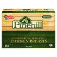 thumbnail image 1 of Pinehill Uncooked Seasoned Bonelss Skinless Chicken Breasts, 1 of 11