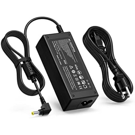 19V AC DC Adapter Monitor for HP Pavilion 22cwa 25vx 22bw 23bw 23cw 24ea 24es 25bw 25es 25xw 27bw 27xi 27er, HP Monitor 20 21.5 23 23.8 25 27 Inch Power Supply Cord IPS LED Backlit Full HD Display