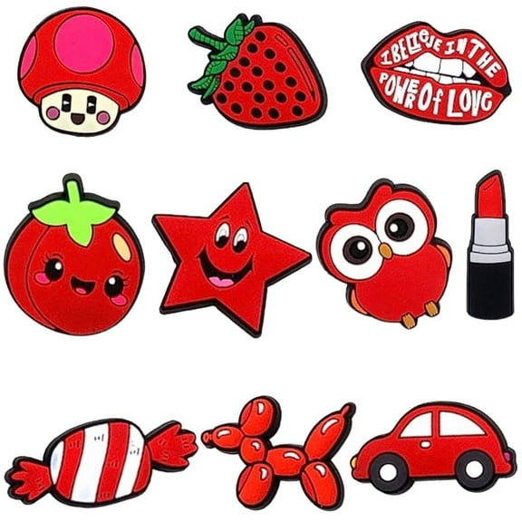 Shoe Charms Cute Large Collection Cartoon Cute Shoe Ornaments - Shoe Decoration Charms for Holiday Gifts for Boys and Girls - PVC Waterproof Plastic