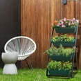 thumbnail image 3 of Outland Living Fernie Freestanding Vertical Garden, 4ft 4 Tier Elevated Planter Perfect for Herbs Succulents Vegetables and Flowers for Backyard and Patio, 3 of 5