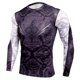 thumbnail image 1 of Hombres Camisas de manga larga O-cuello Raglan Impreso Elástico Deportes de secado rápido, 1 of 7