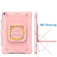 thumbnail image 2 of Case For Apple iPad Air (11 inch) 2024 Tough Hybrid Armor 3in1 with 360 Degree Rotating Kickstand & Shoulder Strap Shockproof Tablet Cover [ Rose Gold ], 2 of 6