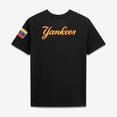 thumbnail image 3 of Men's New Era Black New York Yankees Venezuela Country Flag T-Shirt, 3 of 5