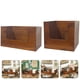 thumbnail image 3 of 2 soportes de madera para almacenamiento de escritorio, cajas organizadoras, suministros para organizar el escritorio, 3 of 7