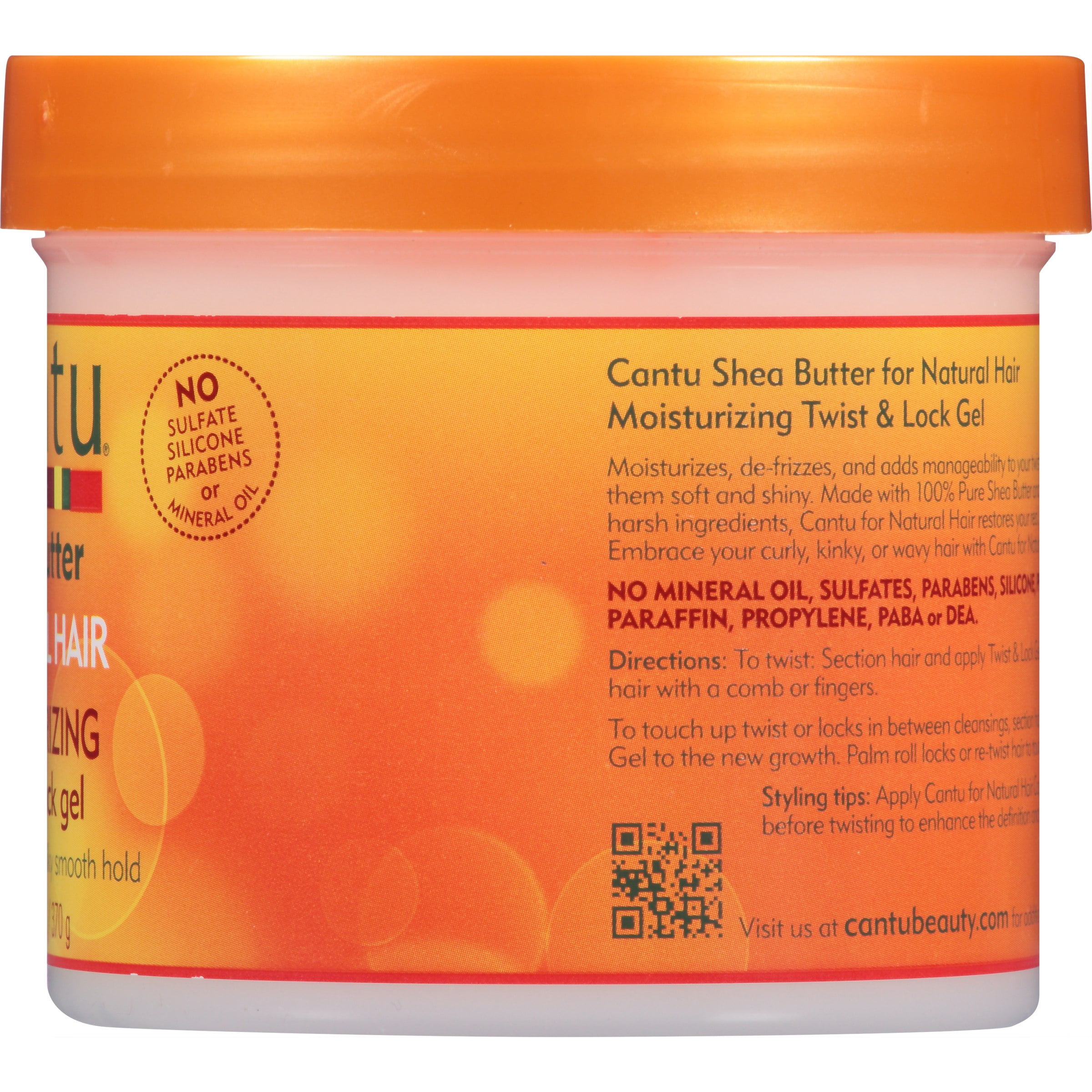 Cantu Shea Butter Moisturizing Twist Lock Gel For Natural Hair