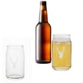 thumbnail image 4 of Holiday Time Stag Glass Beer 17oz, 4 of 5