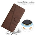 thumbnail image 5 of GSFY Wallet Case for iPhone 15 Plus with Card Holder and Wrist Strap, PU Leather Magnetic Flip Folio Stand Cover for iPhone 15 Plus (6.7 inch), Brown, 5 of 7