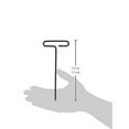 thumbnail image 2 of bondhus 15460 4mm loop hex t-handle 6", 2 of 2