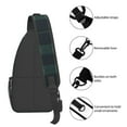 thumbnail image 4 of Women Men Scottish Tartan Plaid Crossbody Sling Bag Casual Chest Bakpack, 4 of 6