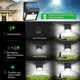 thumbnail image 4 of Lámpara Solar para exteriores, lámpara de pared impermeable con Sensor de movimiento, luz Solar 144LED, iluminación para exteriores, lámpara de seguridad, 4 of 5