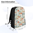 thumbnail image 4 of Fotbe Garden Of Little Bunnies Mochila de Viaje para Laptop, Mochila Ejecutiva Delgada y Resistente 15.6", 4 of 8