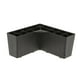 thumbnail image 1 of Pedestal de Plástico Yotijar Negro para Muebles Patas del sofá 15cm Resistente a humedad, 1 of 9