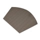 thumbnail image 5 of Manteles individuales antideslizantes lavables de PVC para de comedor Resistente al calor de interior libre Resistente a las Rayas Verticales Gris Oscuro, 5 of 9