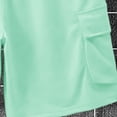thumbnail image 4 of USNSM Men's Casual Short Sets 2 Piece Outfits Crew Neck T-Shirts and Shorts Set Fashion Solid Color Summer Jogging Tracksuit Green XL, 4 of 5